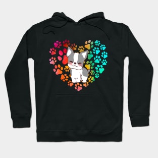 Rainbow Doggie 1 Hoodie